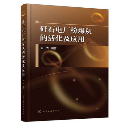 正版图书 矸石电厂粉煤灰的活化及应用化学工业陈杰  编著