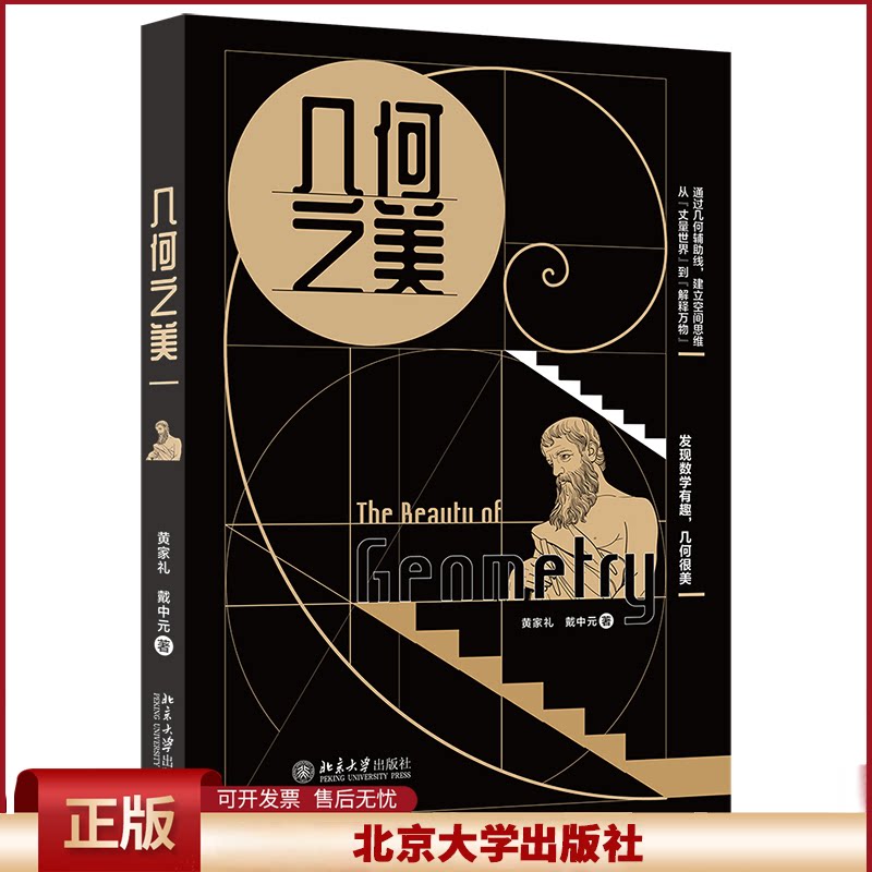 几何之美 黄家礼 写给中学生的几何思维书解题书数学好书 神奇的几何 几何思维的新方法 发现空间思维的科普书