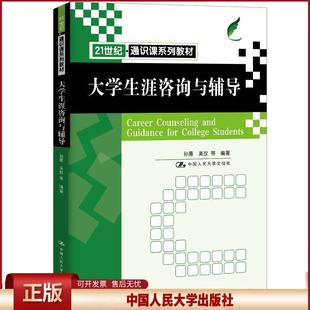 正版 大学生涯咨询与辅导 孙眉吴玫等 中国人民大学出版社 9787300289298
