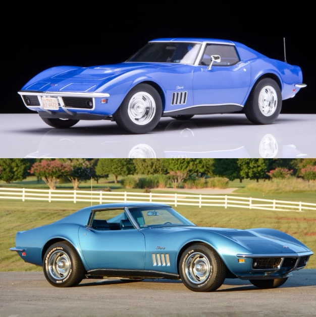 雪佛兰克尔维特coupe1969