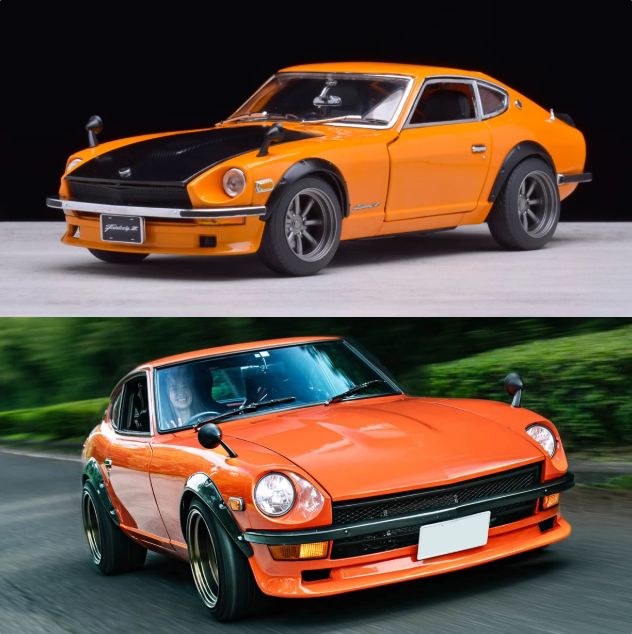 118尼桑S30FairladyZ合金车模