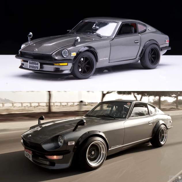 118尼桑Datsun240Z1971车模
