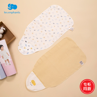 丽婴房专柜春夏天丝纱布宝宝两入吸汗巾礼盒装汗巾50X25送礼