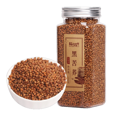 陌上花开黑苦荞茶罐装