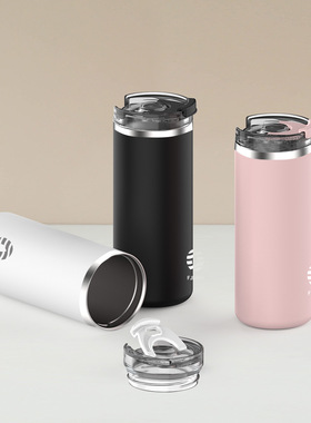 飞剑简约双层真空304不锈钢保温咖啡杯奶茶杯茶杯办公车载保温杯