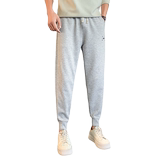 秋季加厚男生痞帅运动裤男士修身束脚裤卫裤刺绣1003-1A53P58，男装休闲裤，星座1003-1