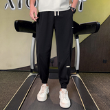 夏季男士休闲裤潮流裤子男生束脚小伙空调裤9分裤1003-1A34P48，男装休闲裤，星座1003-1