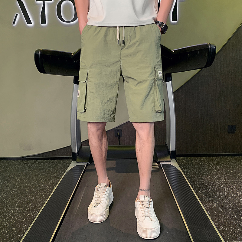 男夏季工装短裤男士中裤休闲速干五分裤户外裤子1003-01A36P48,男装休闲裤,星座1003-1