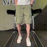 男夏季工装短裤男士中裤休闲速干五分裤户外裤子1003-01A36P48，男装休闲裤，星座1003-1