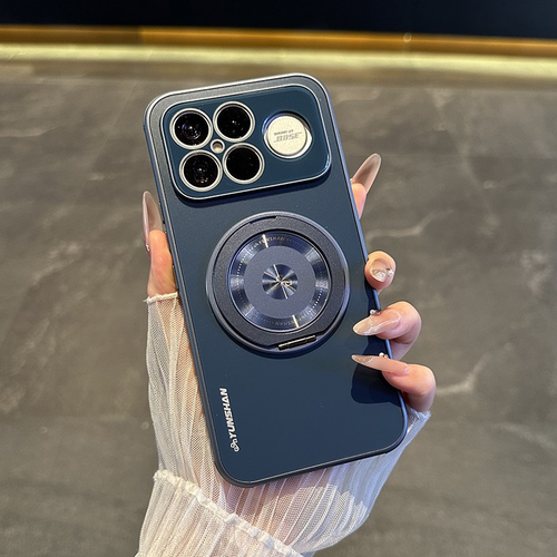 【沄衫甄选】适用小米pocoF9ultra手机壳新款磁吸360°旋转支架全包防摔镜头支点保护套小米pocoF8pro磨砂高
