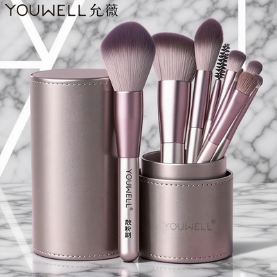 新手推荐12支化妆刷自带用途标签