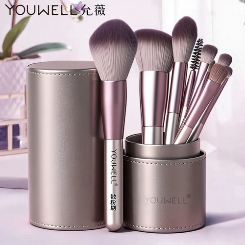 新手推荐12支化妆刷自带用途标签