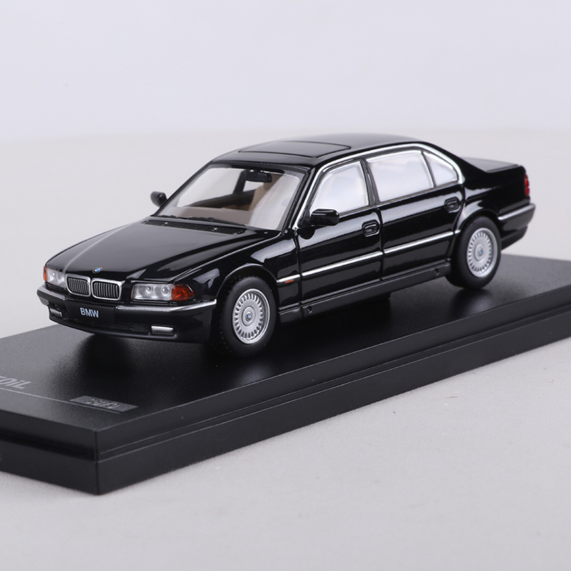 AR BOX 1/64 宝马7系750iL(E38)仿真合金汽车模型摆件收藏