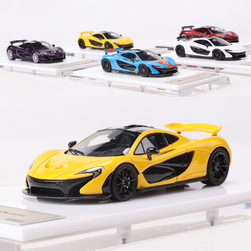 DMH 1:64迈凯伦P1 Mclaren超跑树脂汽车模型收藏摆件