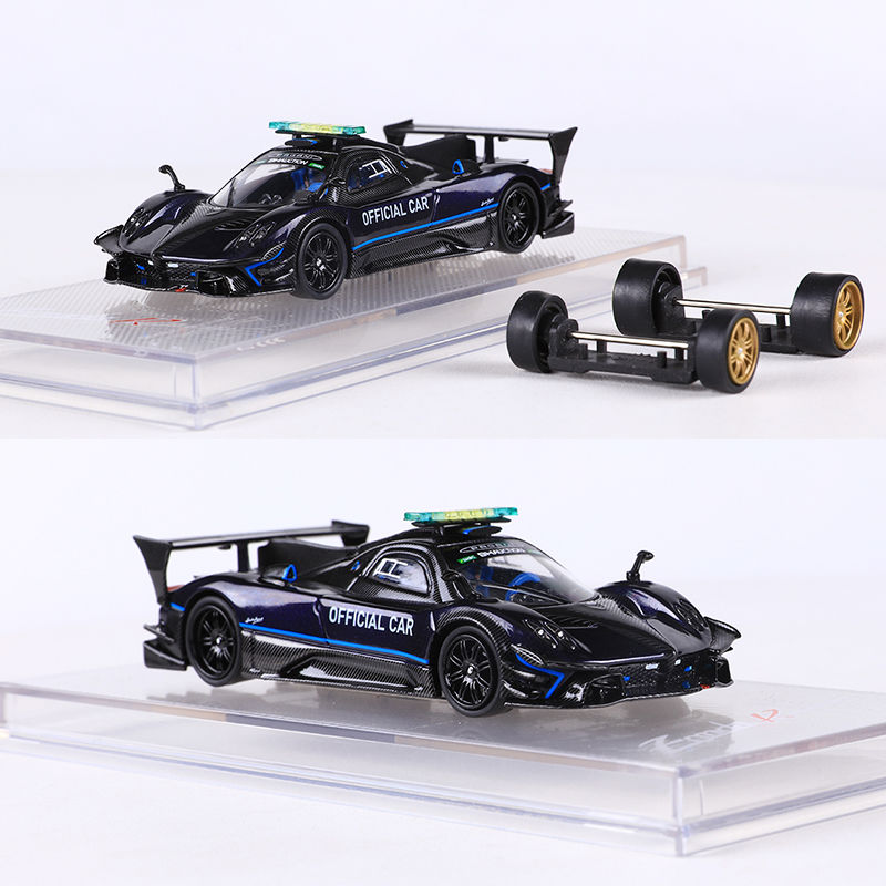 CM MODEL 1:64帕加尼宗塔Pagani Zonda安全车仿真合金汽车模型