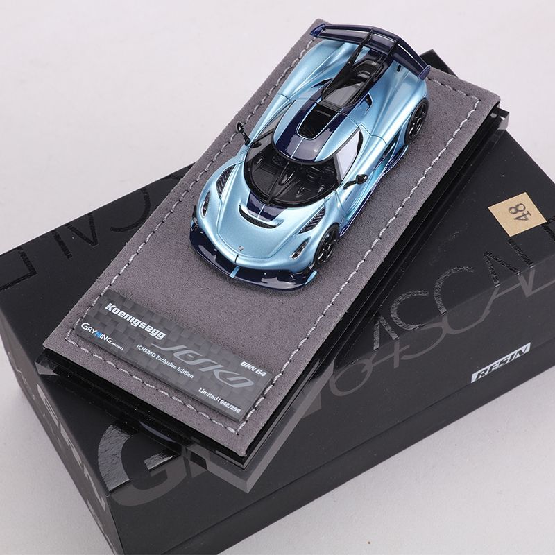 GRYNING 1:64柯尼塞格Jesko树脂汽车模型收藏
