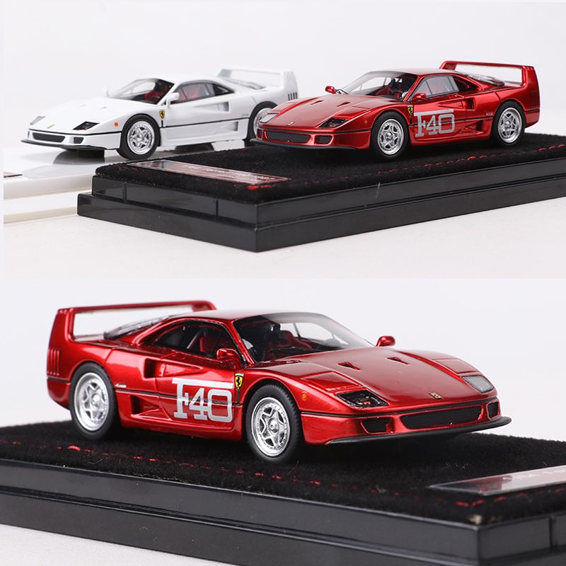 VMB 1:64 F40超跑仿真树脂汽车模型收藏