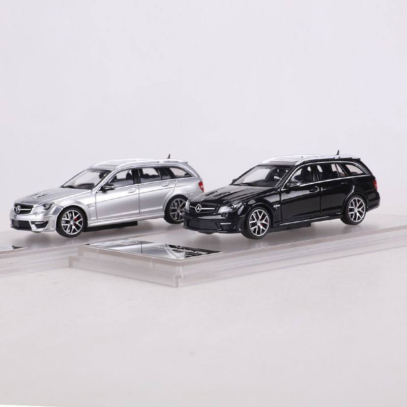 King Model 1:64奔驰AMG C63旅行版合金仿真汽车模型