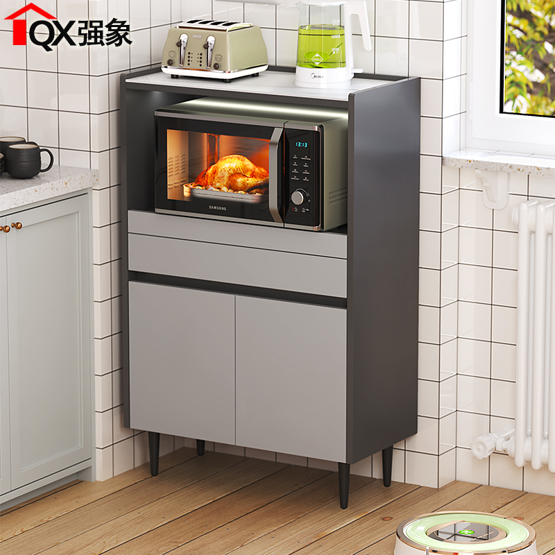 强象岩板餐边储物柜子小户型