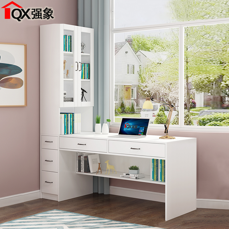 双人家用书桌简约飘窗桌