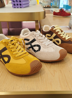 COMELY康莉德训鞋女2025秋季新款圆头舒适系带运动鞋潮酷KLB56366