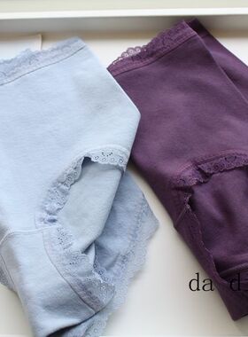 ［高弹纯棉舒适无束缚］出口日单两侧无缝外贸女内裤中腰包臀H74