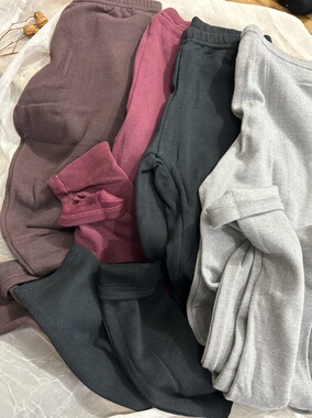 【超轻弹力加绒 有大码】出口日单BVD女士秋冬薄绒发热保暖裤打底