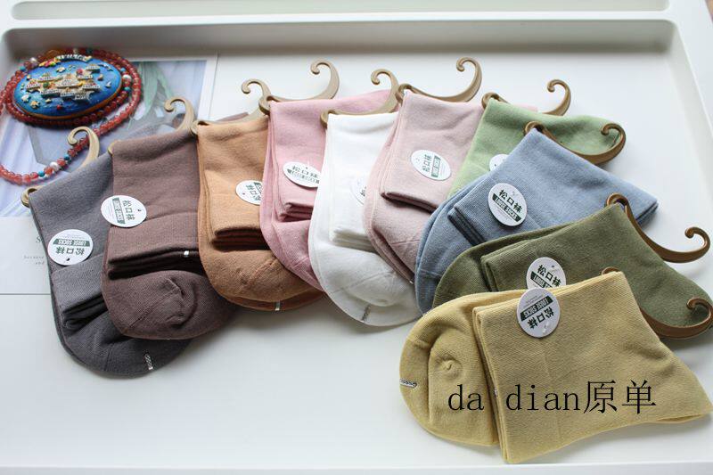 柔软无缝不咯脚袜子莫代尔透气女