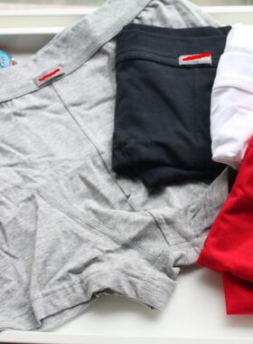 补货推荐！超好的男士内裤来啦 舒美纯棉德国品牌纯色中腰不夹臀