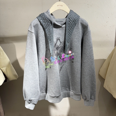 飞鸟和新酒 专柜正品代购 2026春季新款 长袖休闲卫衣 FG61121013