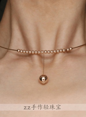 法式设计项圈女高级感气质风不掉色choker定制朋克原创INS风