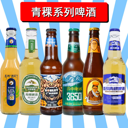 拉萨啤酒3650 西藏青稞啤酒青稞原浆喜孜青稞啤酒 巴里熊青稞