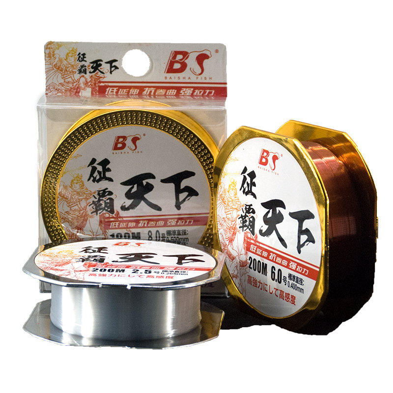 BAISHAFISH白鲨鱼线主线子线