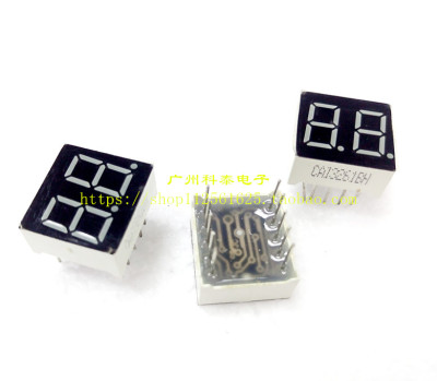 LED数码管 3261BH 0.36两位数码管显示屏 共阳数码管