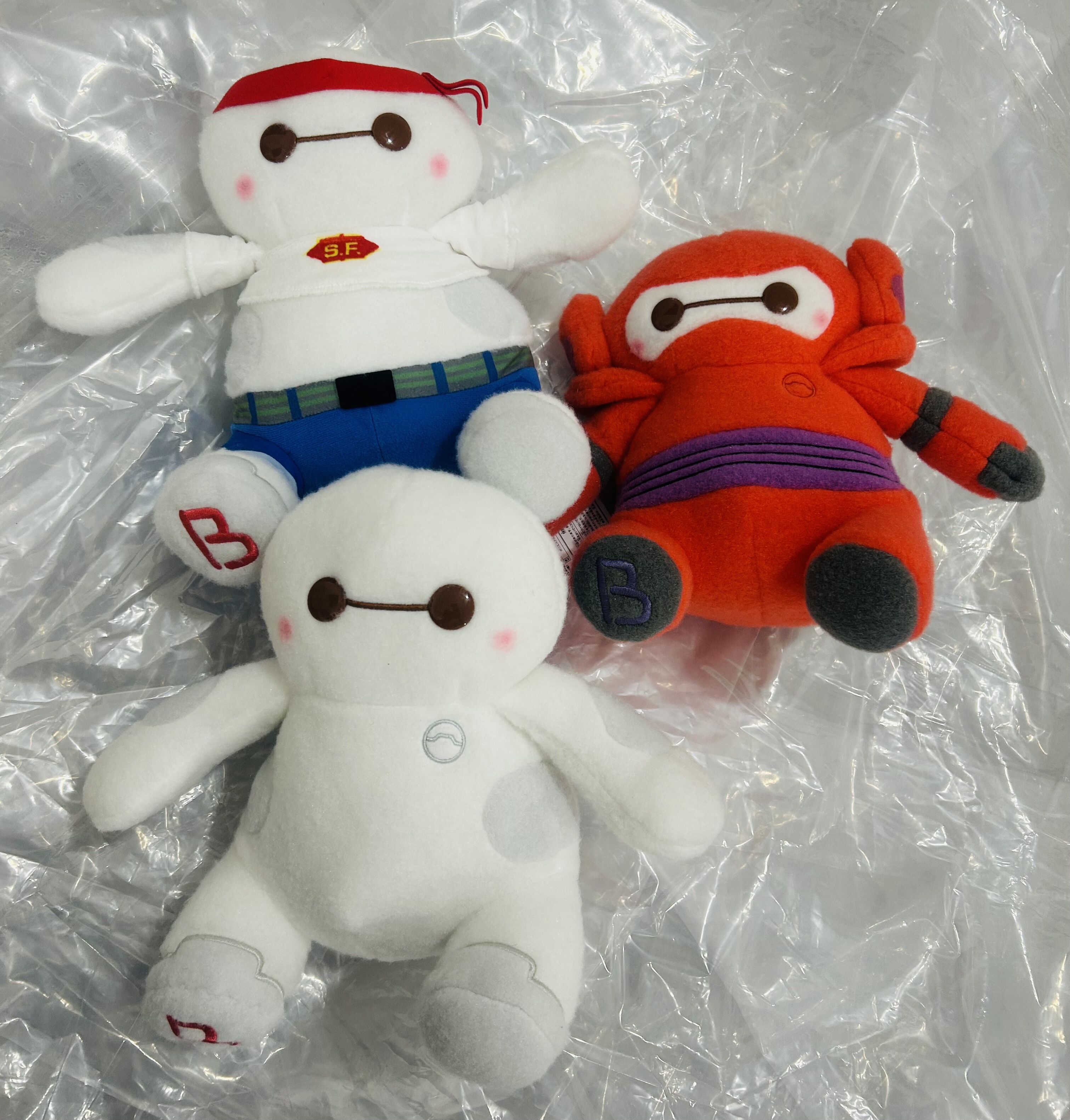 日单超能陆战队大白大红毛绒玩具公仔娃娃摆件送儿童男女生日礼物