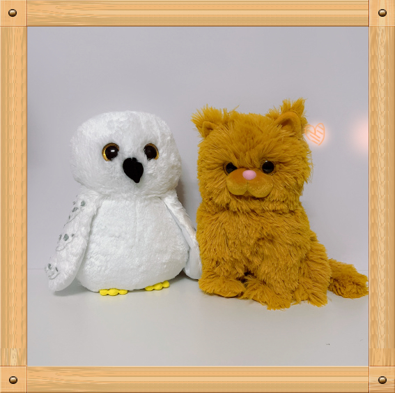 赫敏克海格牙牙凤凰毛绒玩偶