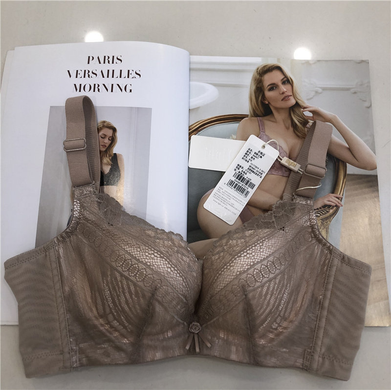 绯格贝缇g4497上薄下厚轻薄b杯内衣收副乳聚拢小胸调整型文胸肤色