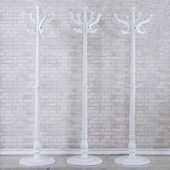 实木衣帽架落地简约时尚 创意挂衣架室内卧室简易桦木衣架一件代发