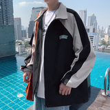 2021v装新款男撞色休闲宽松夹克外套G03-P80，男装夹克，电商A132（原电商B245）