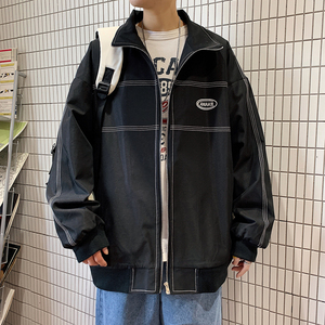 港风宽松男女休~闲夹克JK239-P75控价98图片