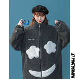 中性风百搭棉衣宽松休闲羊羔毛外套MY005-P118控价148，男装棉衣，电商A132（原电商B245）