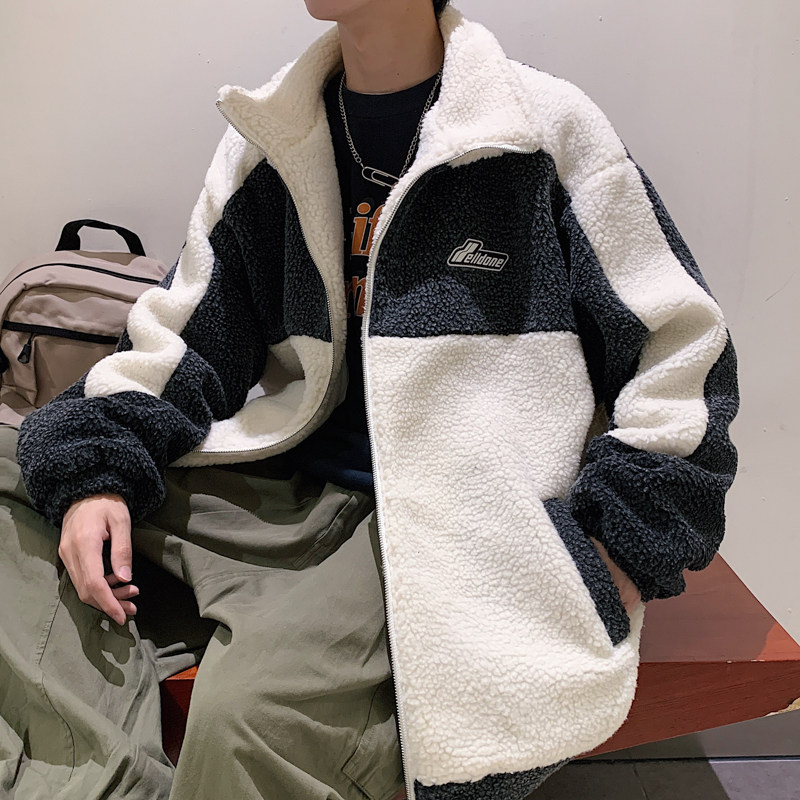 新款冬季羊羔毛棉衣新款宽松、袄子M6611-P100图片