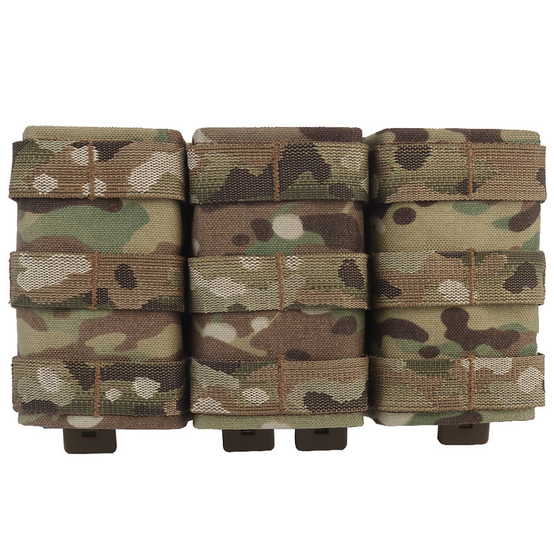 WOSPORT FAST 三联7.62弹夹包（高）AK功能袋 排水孔 MOLLE 战术
