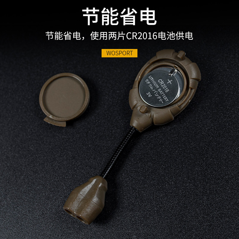 WoSporT SWITCH MPLS战术头盔灯 多用途可适配性广 节能省电