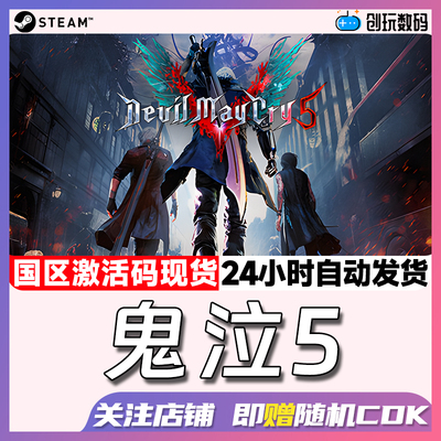 正版游戏鬼泣5新角色维吉尔steam