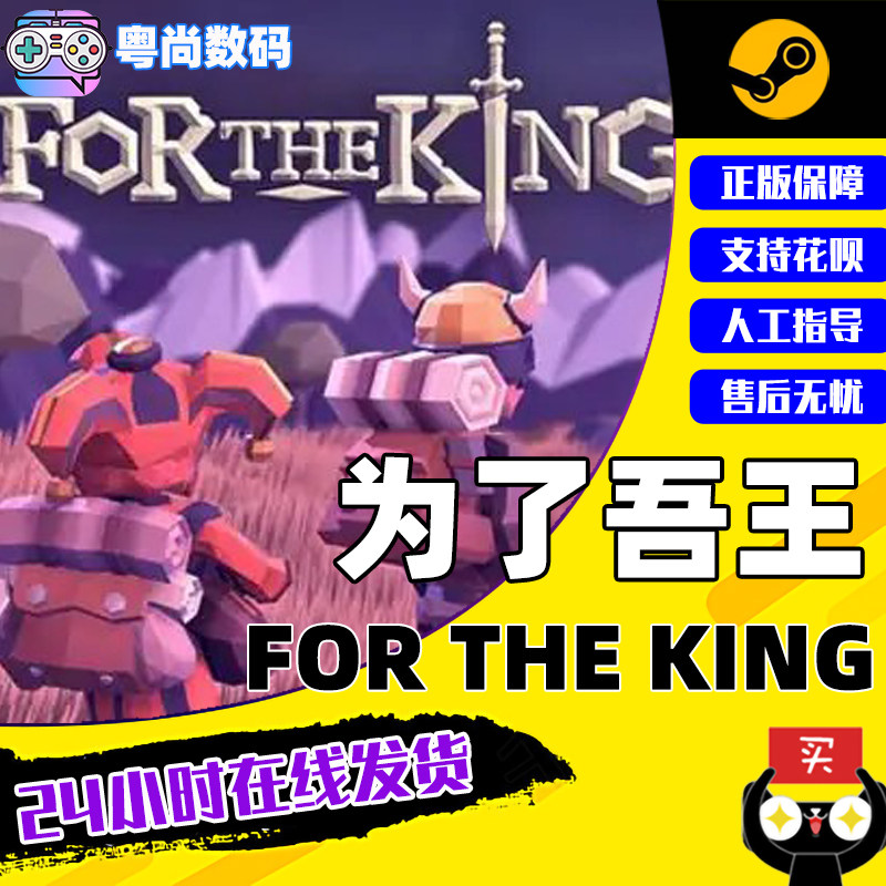 steam中文正版 pc游戏 为了吾王 for the king 为了国王 冒险 角色