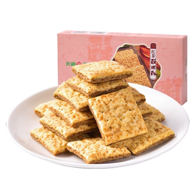 【李佳琦零食节&年夜饭专场】天福茗茶红茶醍醐酥 茶香醍酥 饼干
