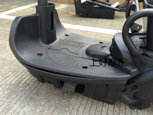 台州一马祖玛底壳pp件黑胶脚踏板