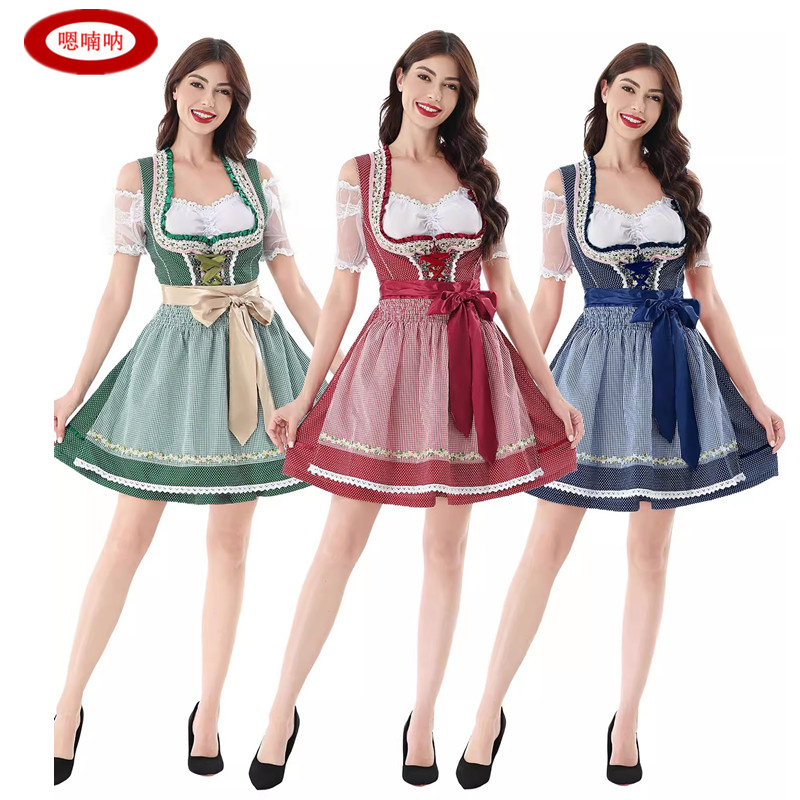 万圣节新款传统德国啤酒节服装
