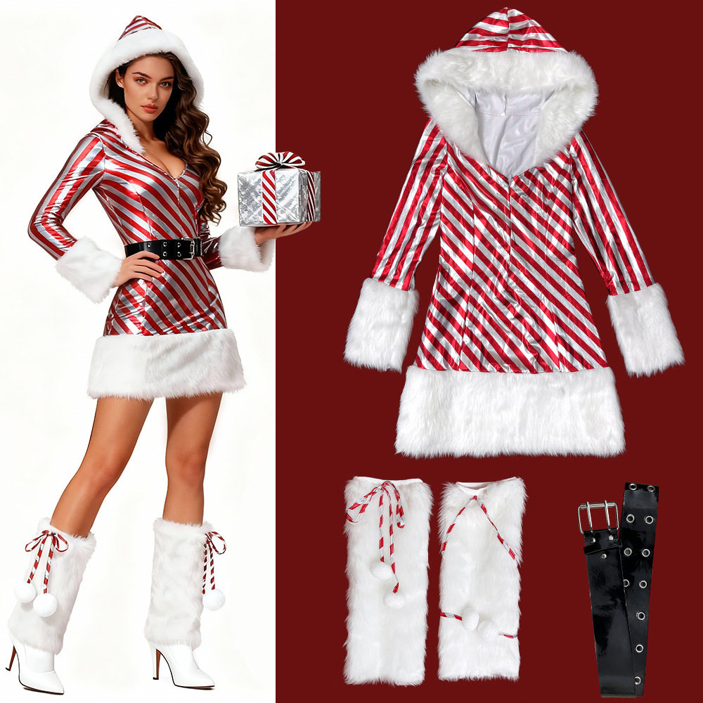 性感圣诞服装女演出服表演